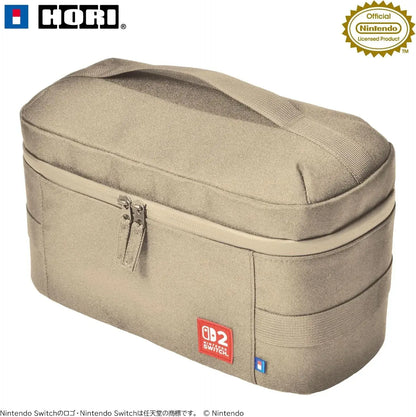 Hori Storage Bag for Nintendo Switch 2 Switch Carrying Case - Ivory - 4961818041547