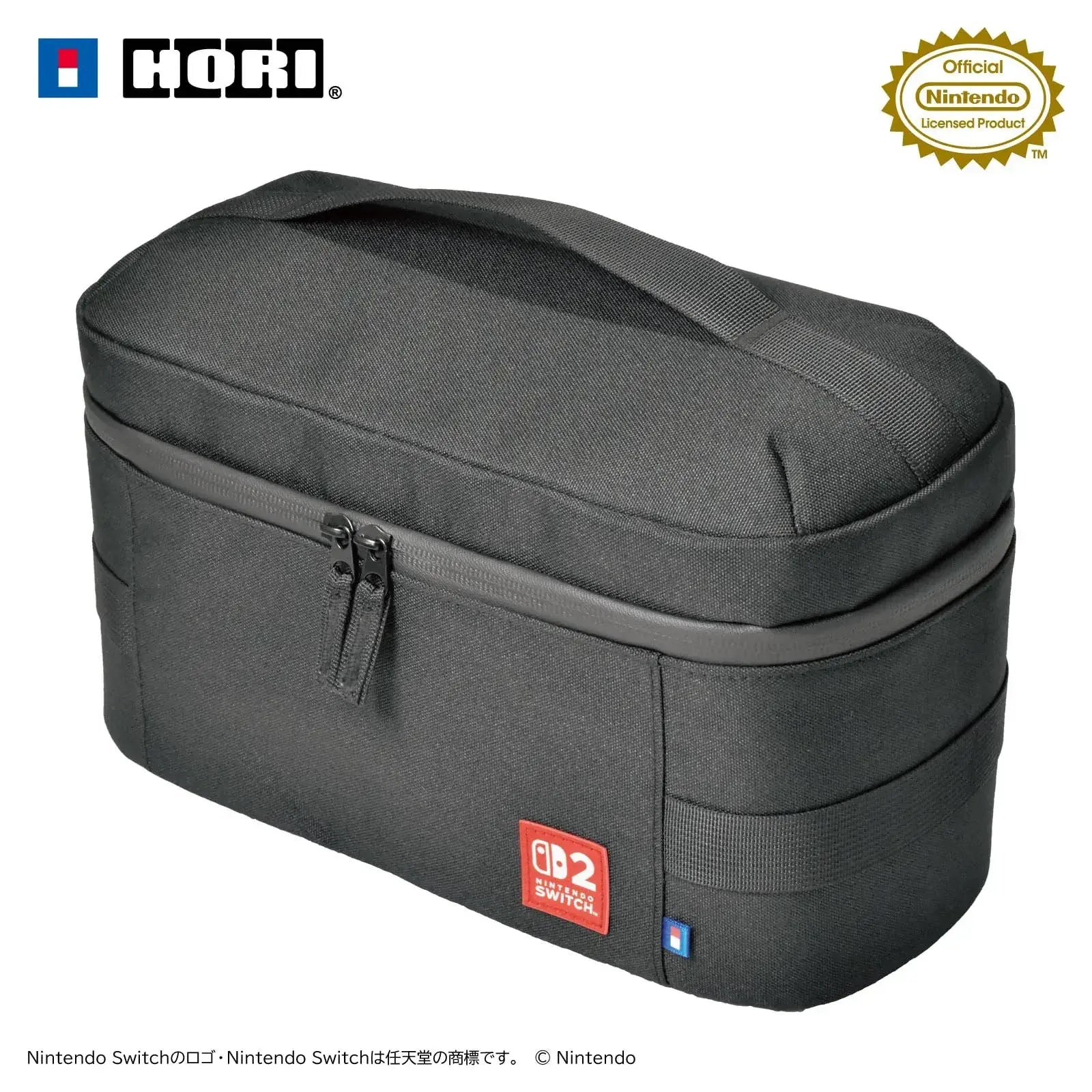 Hori Storage Bag for Nintendo Switch 2 Switch Carrying Case - Black - 4961818039476