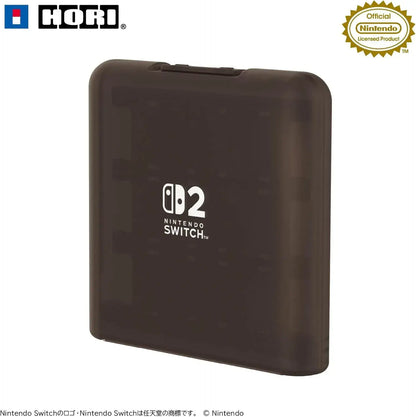 Hori Switch 2 Card Case Accessory Case - 12 Black Sheets - 4961818039346