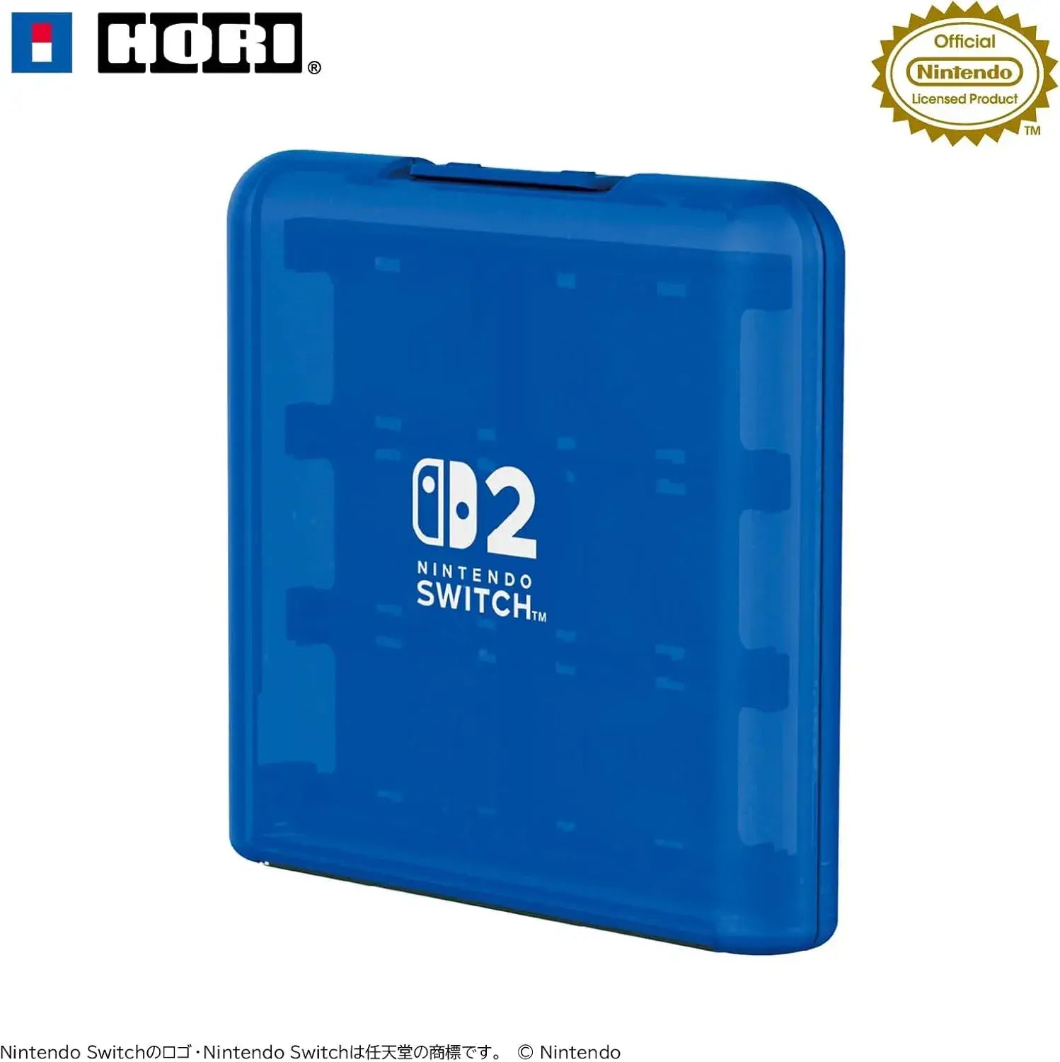 Hori Switch 2 Card Case Accessory Case - 12 Blue - 4961818041264