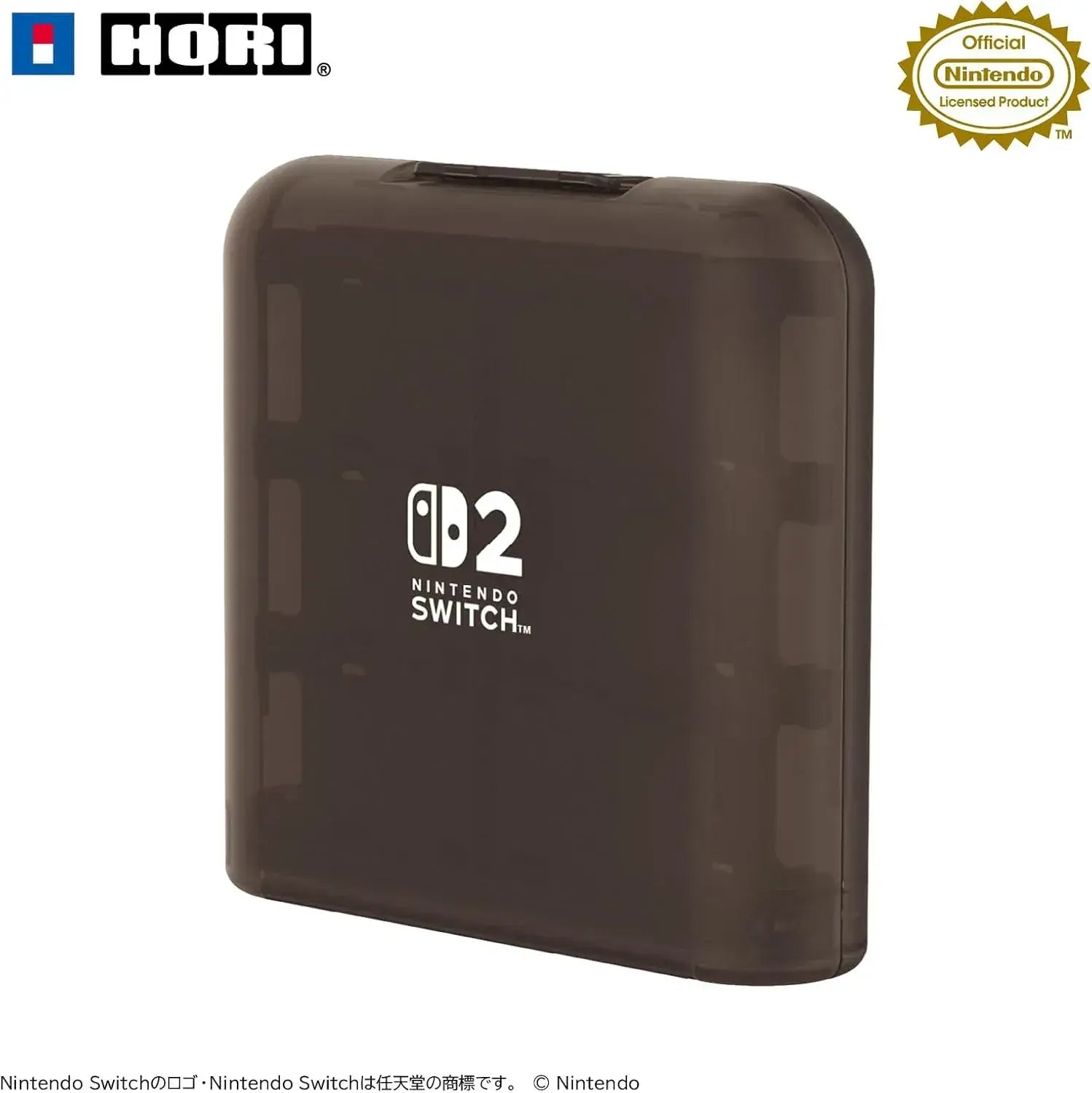 Hori Switch 2 Card Case Accessory Case - 24 Black - 4961818039353