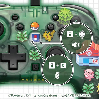 Hori Wired HoriPad Turbo for Nintendo Switch Pixel Green