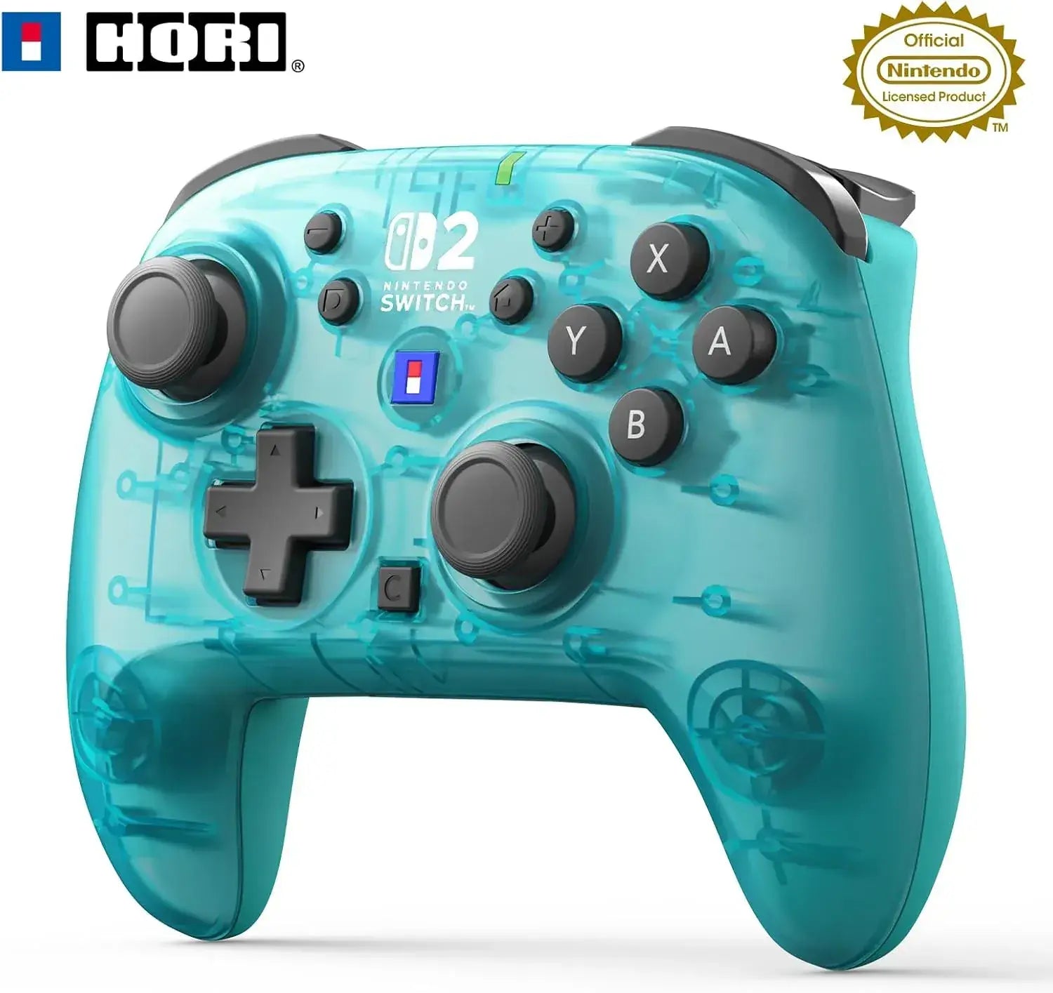 Hori Wireless Horipad for Switch 2 Controller - Aquacyan - 4961818042667