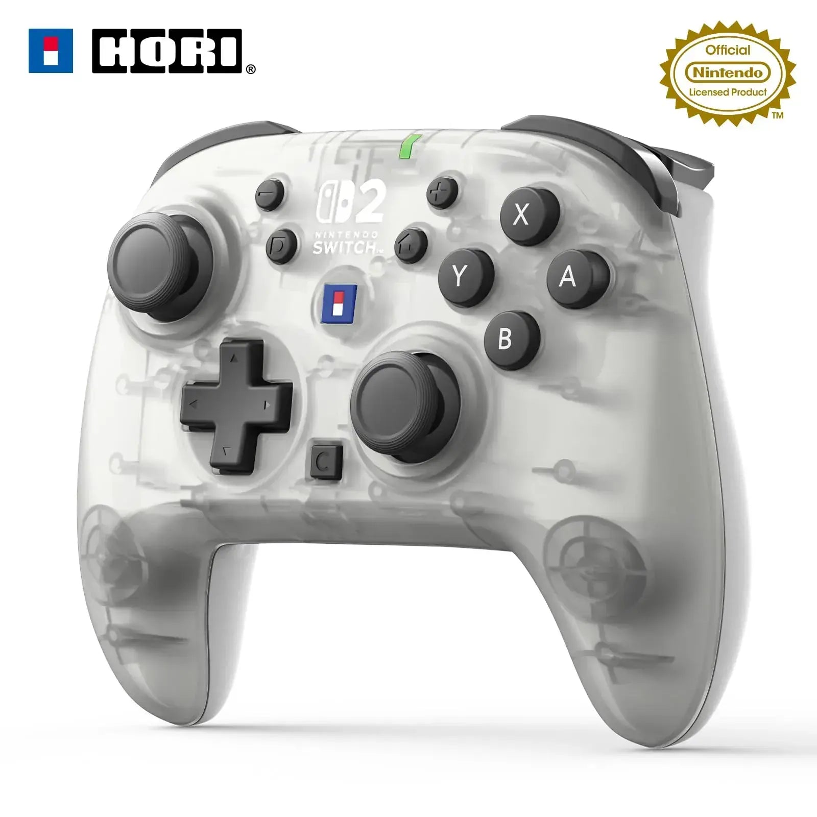 Hori Wireless Horipad for Switch 2 Controller - Frost White - 4961818042681