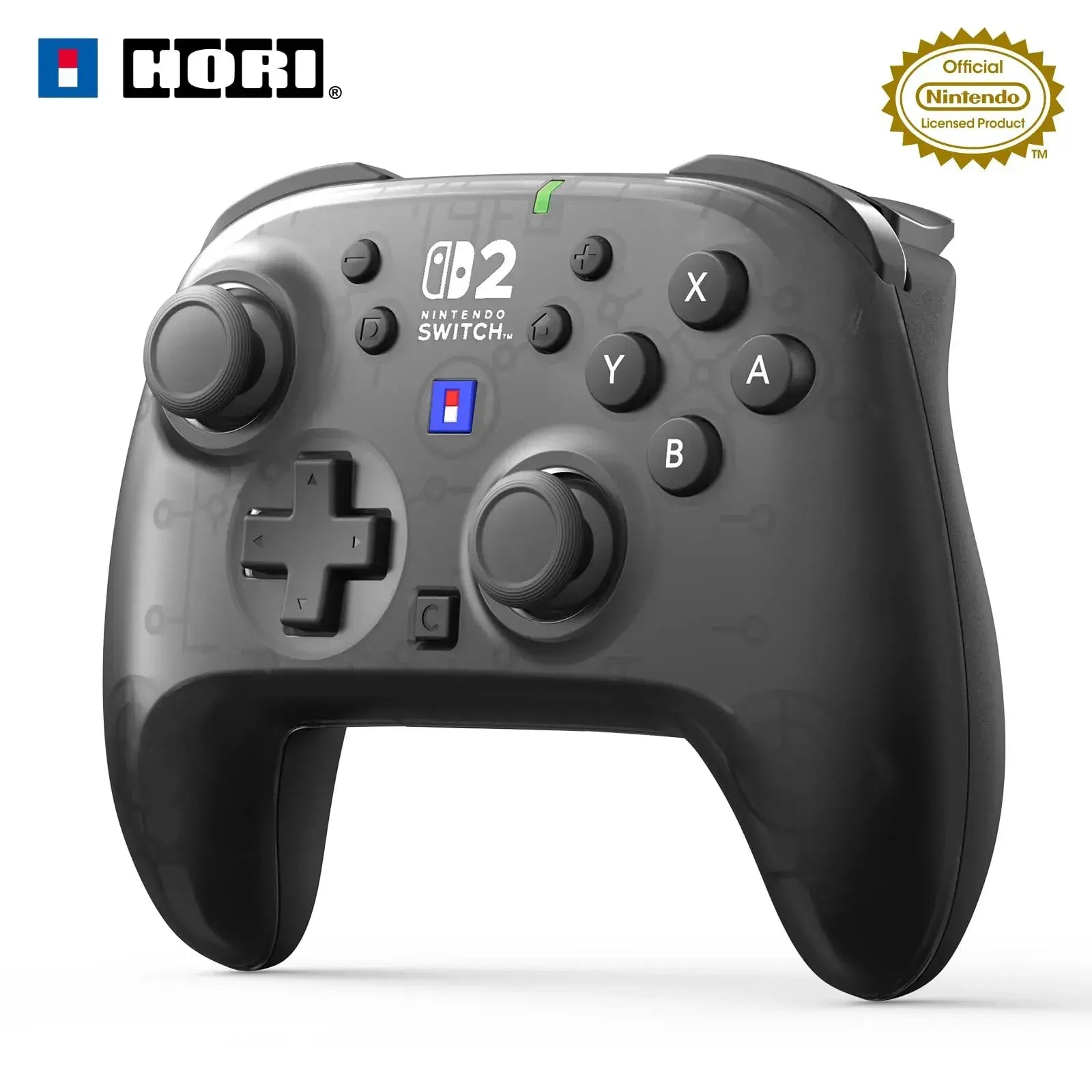 Hori Wireless Horipad for Switch 2 Controller - Mist Black - 4961818042506