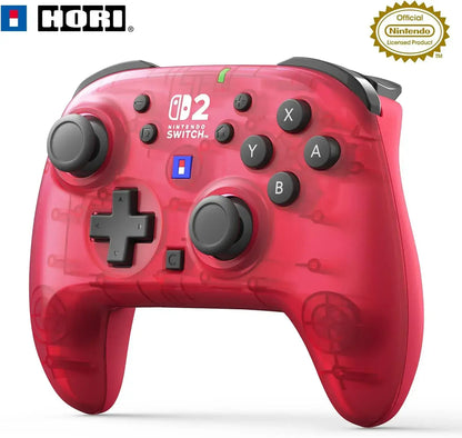 Hori Wireless Horipad for Switch 2 Controller - Ruby Magenta - 4961818042728