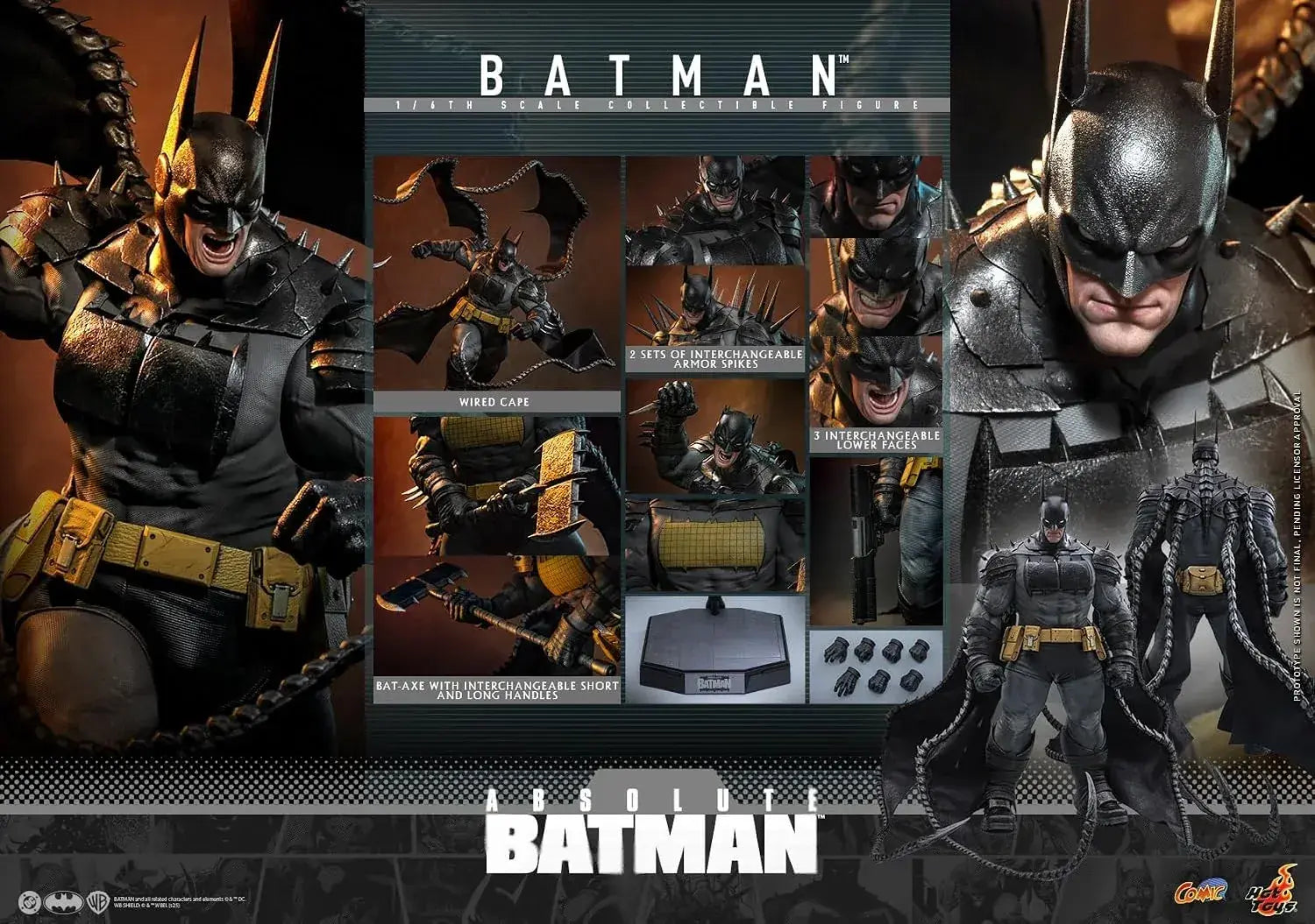 Hot Toys Absolute Batman 1 6 Scale Figure