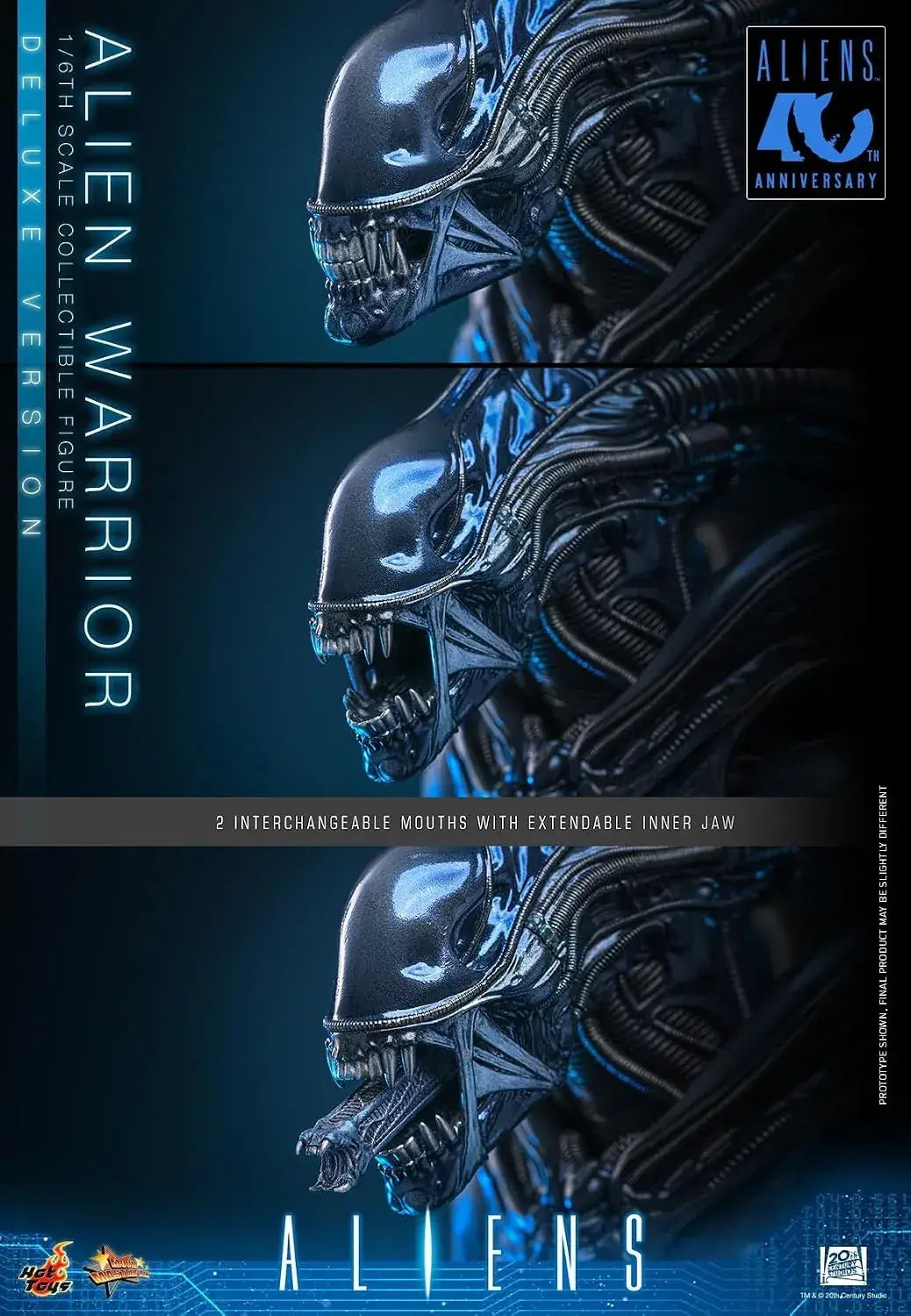 Hot Toys Alien Warrior 2 Deluxe Edition 1 6 Scale Figure