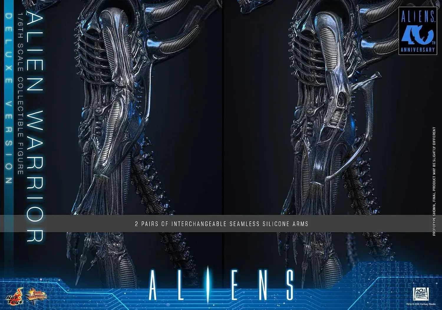 Hot Toys Alien Warrior 2 Deluxe Edition 1 6 Scale Figure