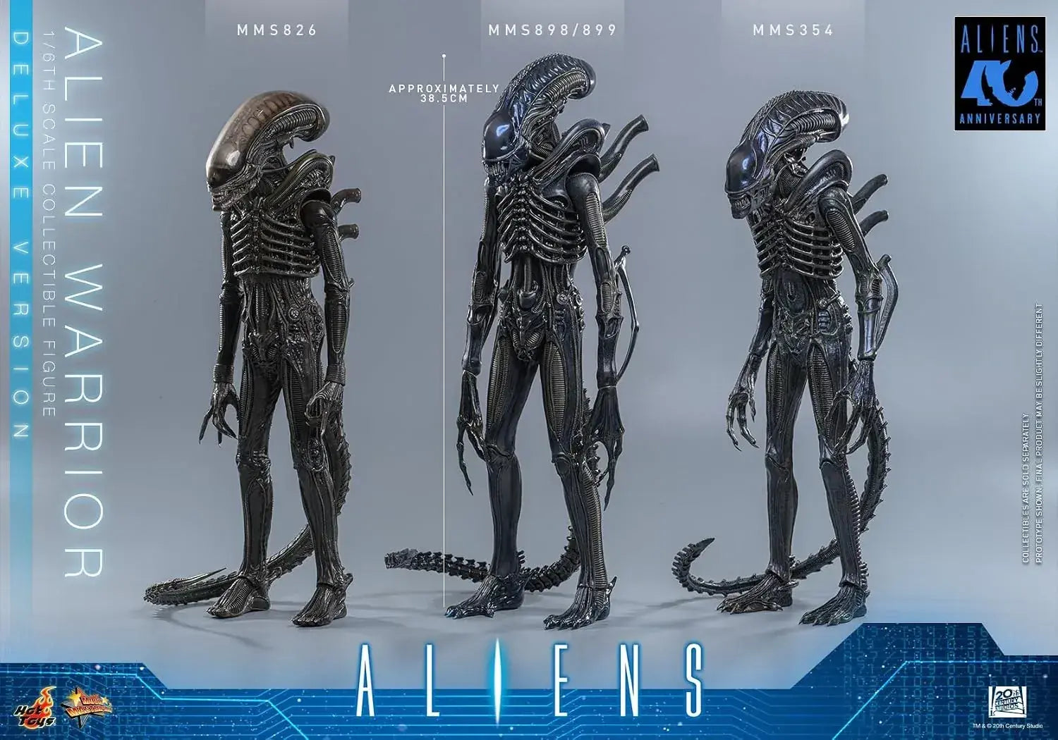 Hot Toys Alien Warrior 2 Deluxe Edition 1 6 Scale Figure