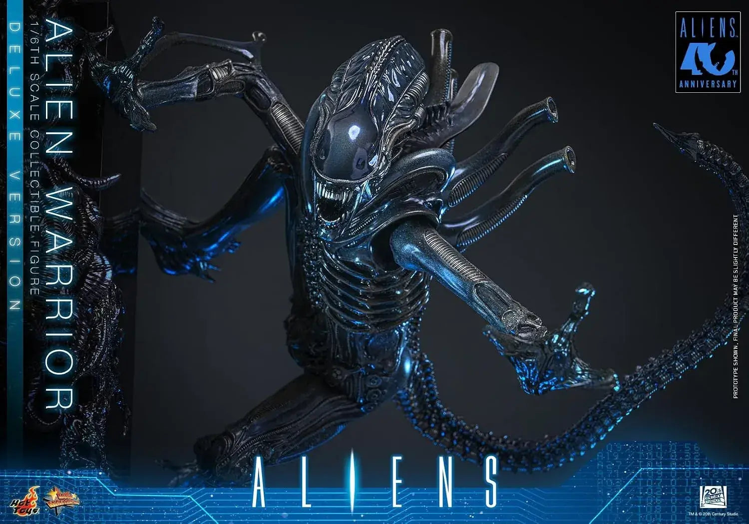 Hot Toys Alien Warrior 2 Deluxe Edition 1 6 Scale Figure