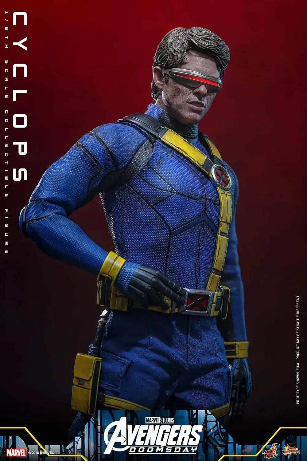 Hot Toys Avengers Doomsday Cyclops 1 6 Scale Figure