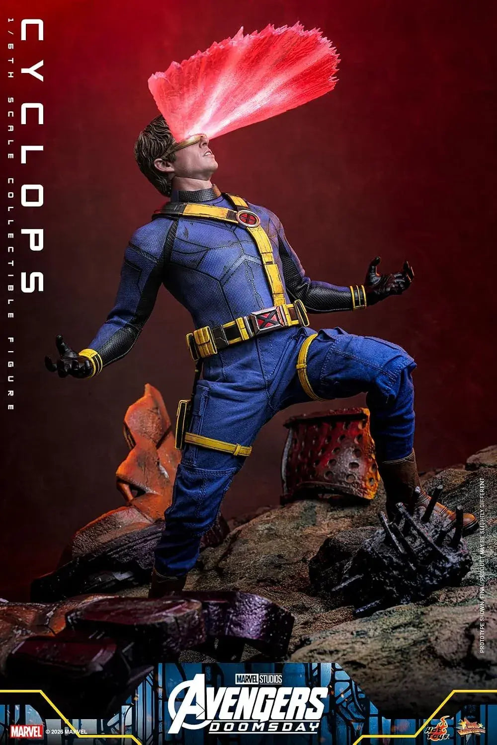 Hot Toys Avengers Doomsday Cyclops 1 6 Scale Figure