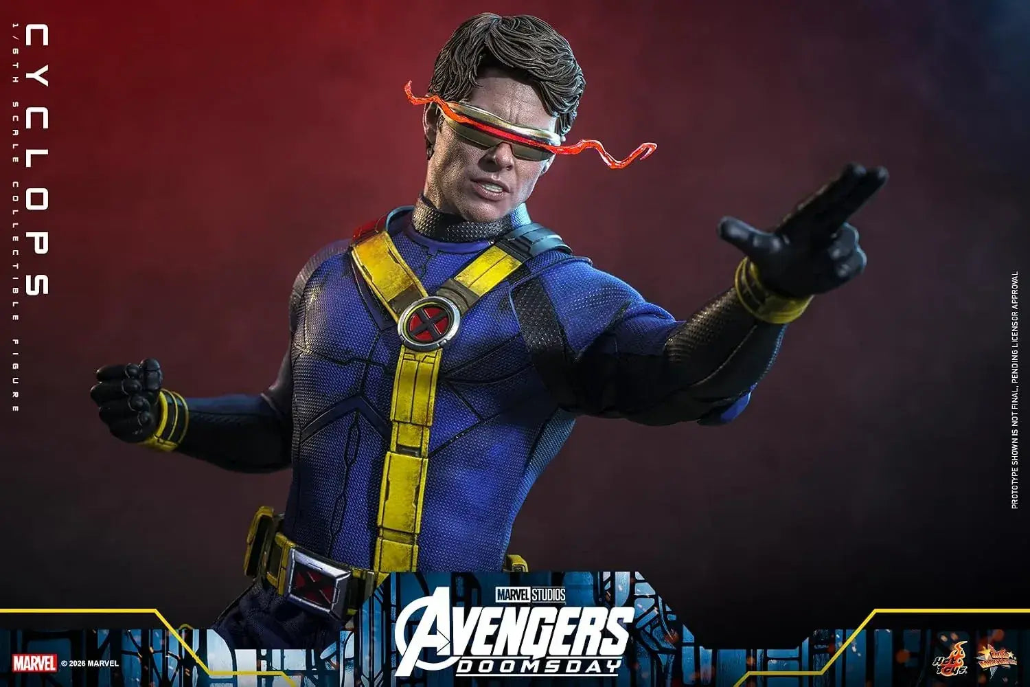 Hot Toys Avengers Doomsday Cyclops 1 6 Scale Figure