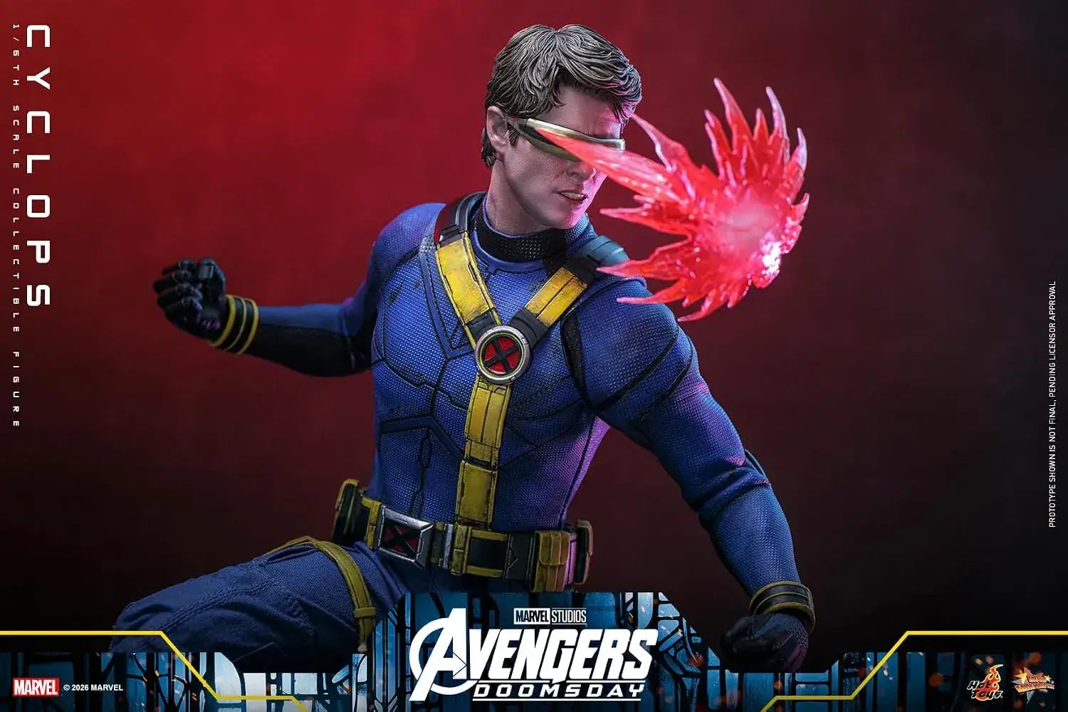 Hot Toys Avengers Doomsday Cyclops 1 6 Scale Figure