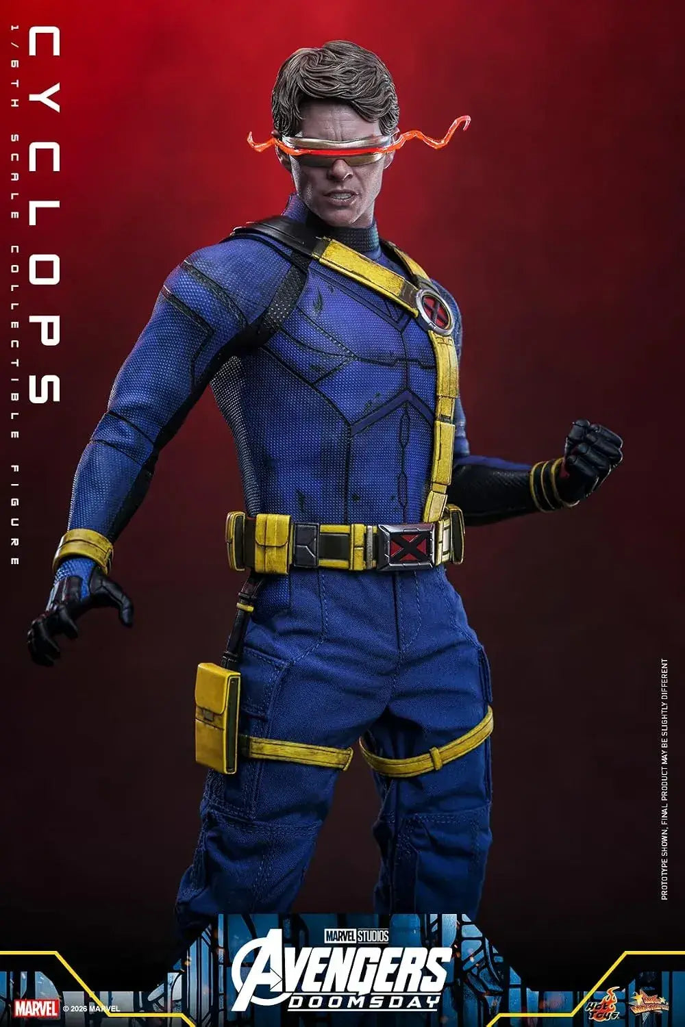 Hot Toys Avengers Doomsday Cyclops 1 6 Scale Figure