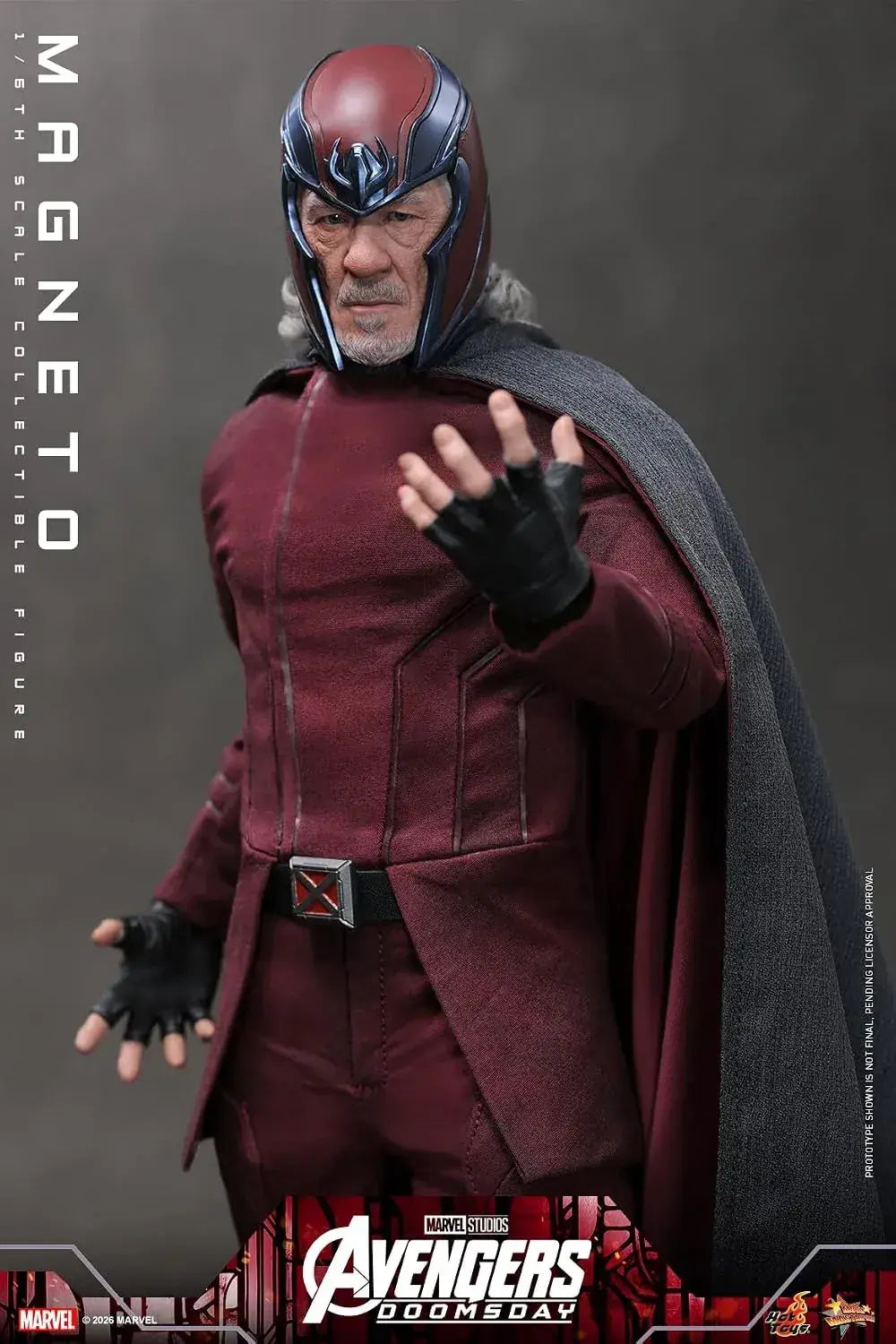 Hot Toys Avengers Doomsday Magneto 1 6 Scale Figure