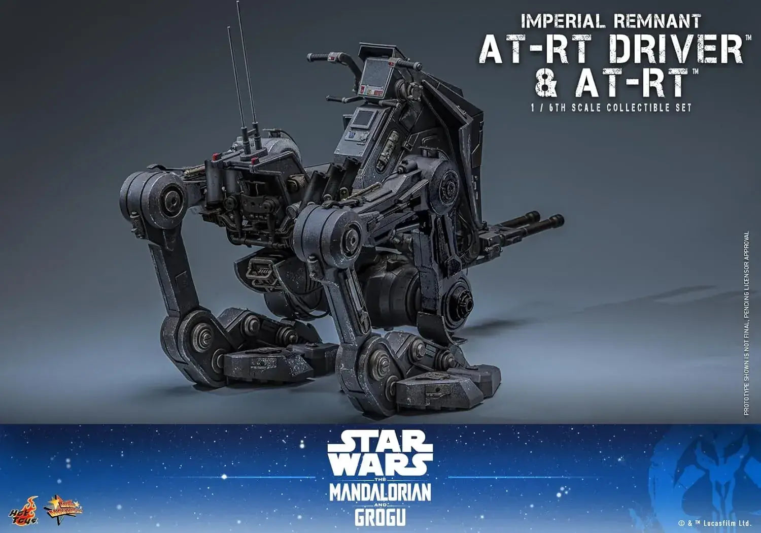 Hot Toys Mandalorian AT RT Driver 1 6 Scale Figure