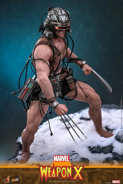 Hot Toys Marvel Comic Masterpiece Weapon X 1 6 Scale Figure