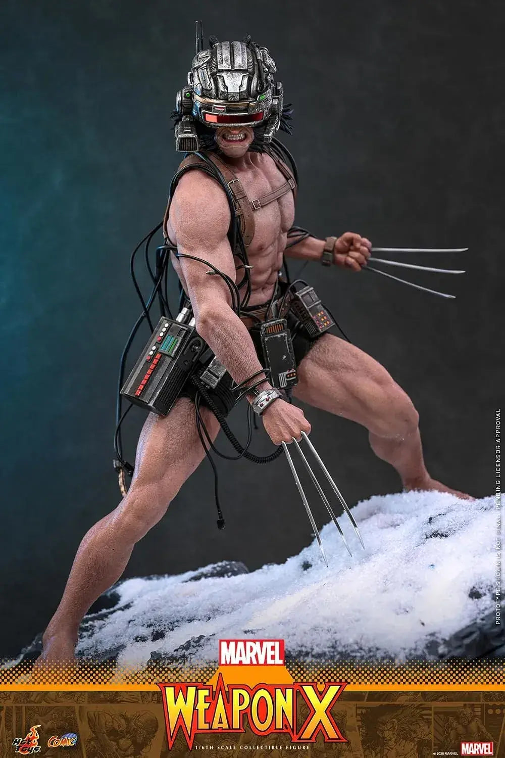 Hot Toys Marvel Comic Masterpiece Weapon X 1 6 Scale Figure