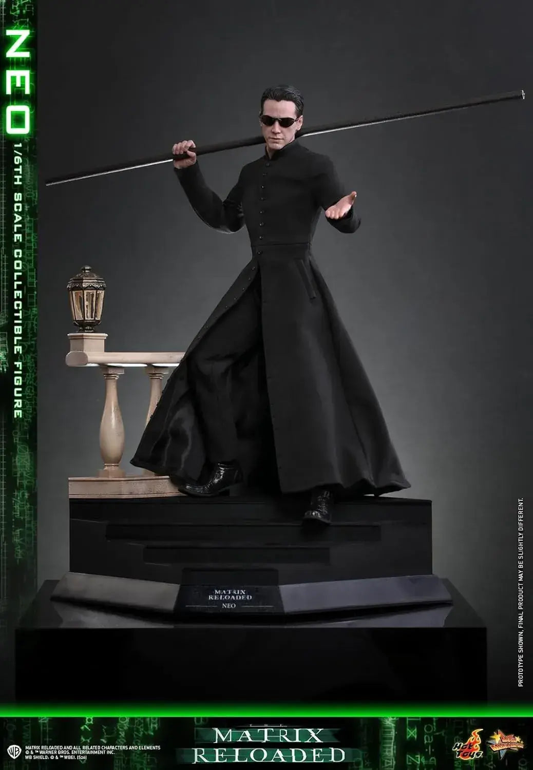 Hot Toys Matrix Reloaded Neo 1 6 Scale Figure
