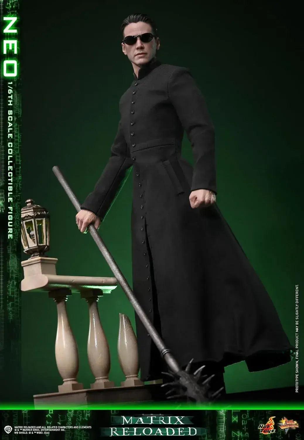 Hot Toys Matrix Reloaded Neo 1 6 Scale Figure