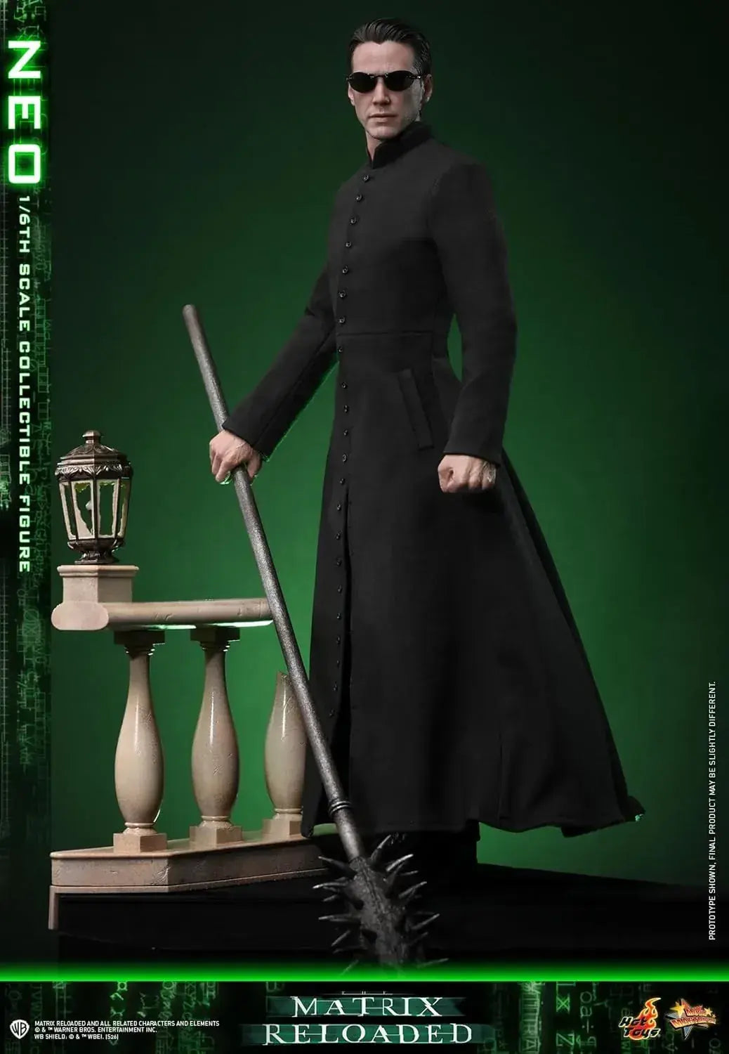 Hot Toys Matrix Reloaded Neo 1 6 Scale Figure