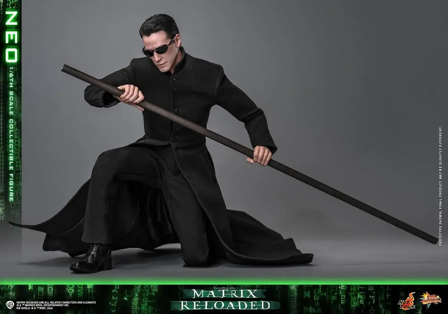Hot Toys Matrix Reloaded Neo 1 6 Scale Figure