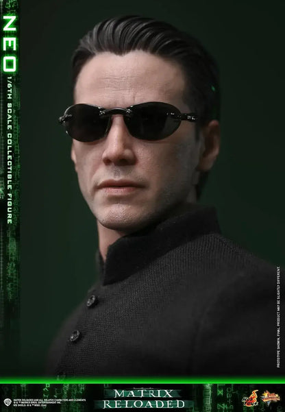 Hot Toys Matrix Reloaded Neo 1 6 Scale Figure