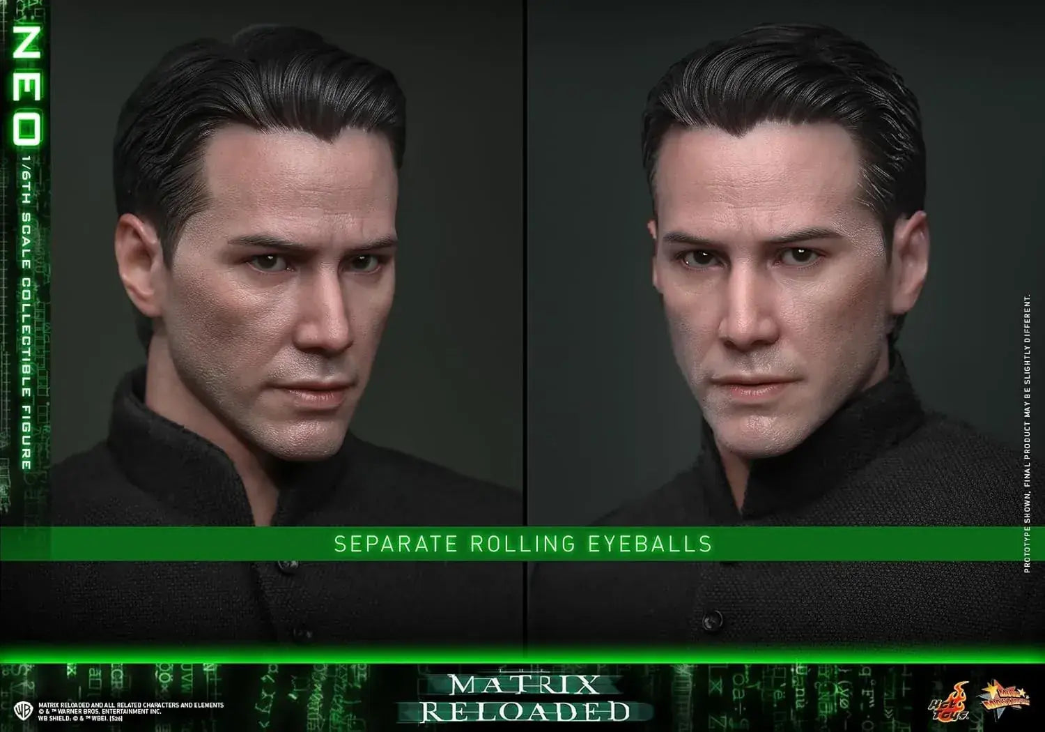 Hot Toys Matrix Reloaded Neo 1 6 Scale Figure