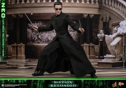 Hot Toys Matrix Reloaded Neo 1 6 Scale Figure