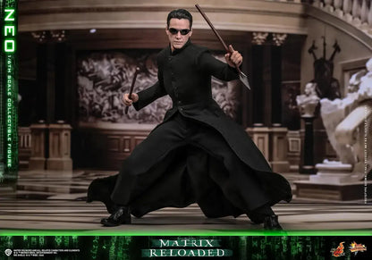 Hot Toys Matrix Reloaded Neo 1 6 Scale Figure