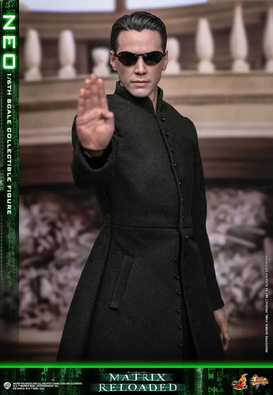 Hot Toys Matrix Reloaded Neo 1 6 Scale Figure