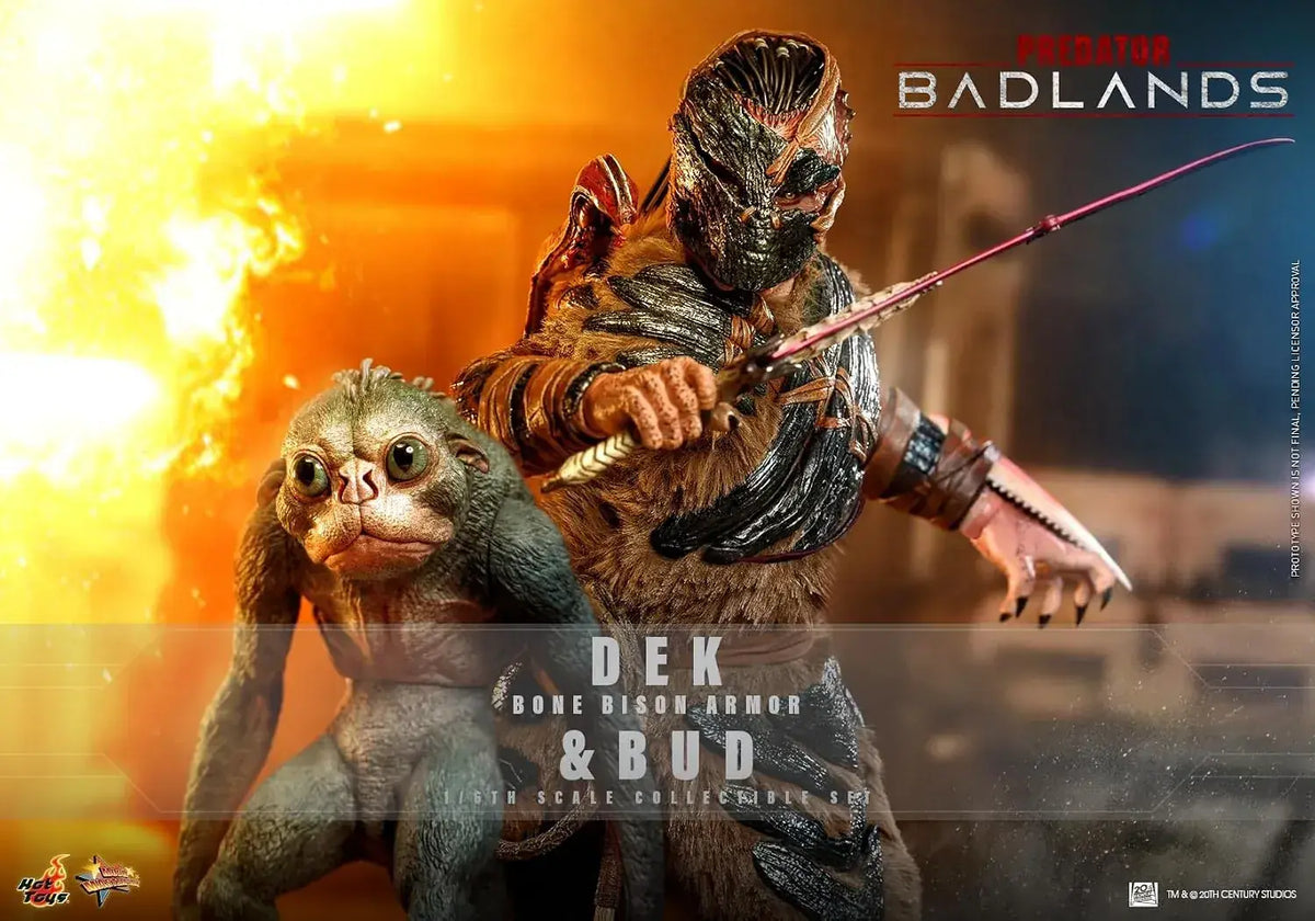 Hot Toys Predator Badlands Deck Born Bison Armor 1 6 Figure