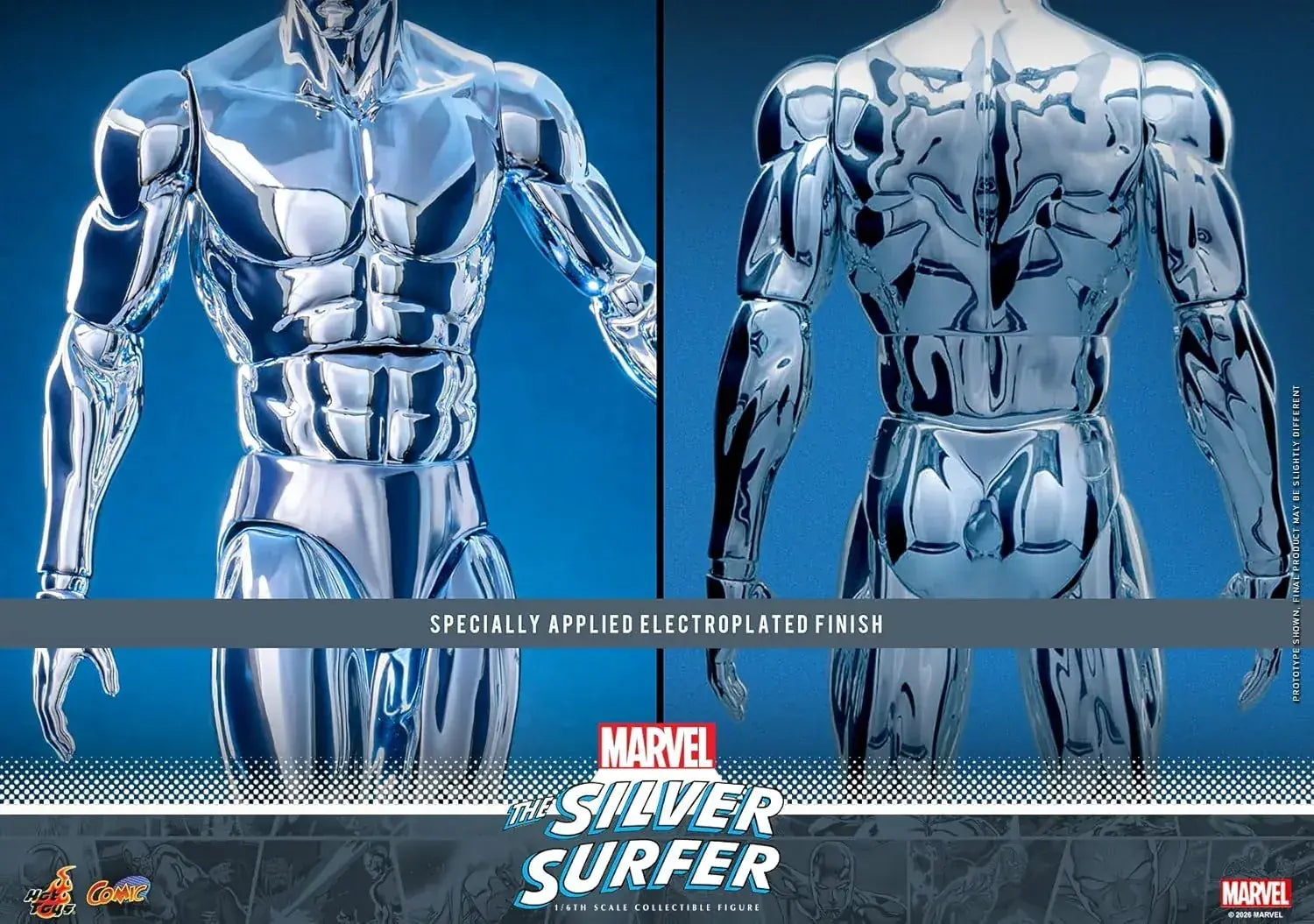 Hot Toys Silver Surfer 16 Scale Figure