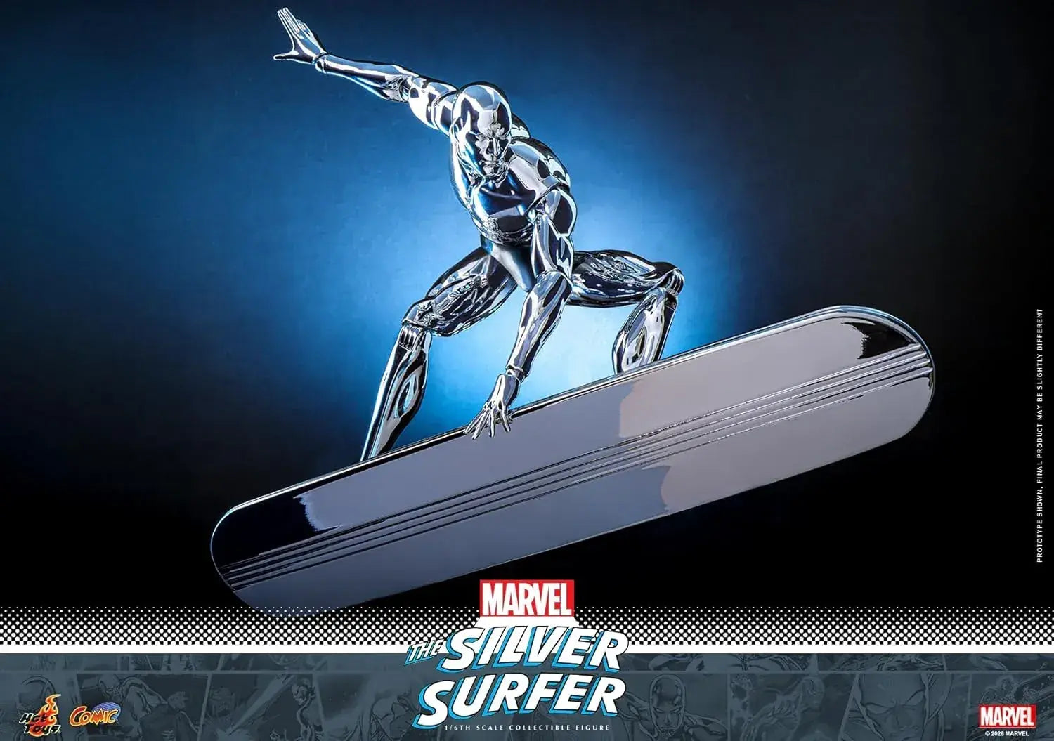 Hot Toys Silver Surfer 16 Scale Figure