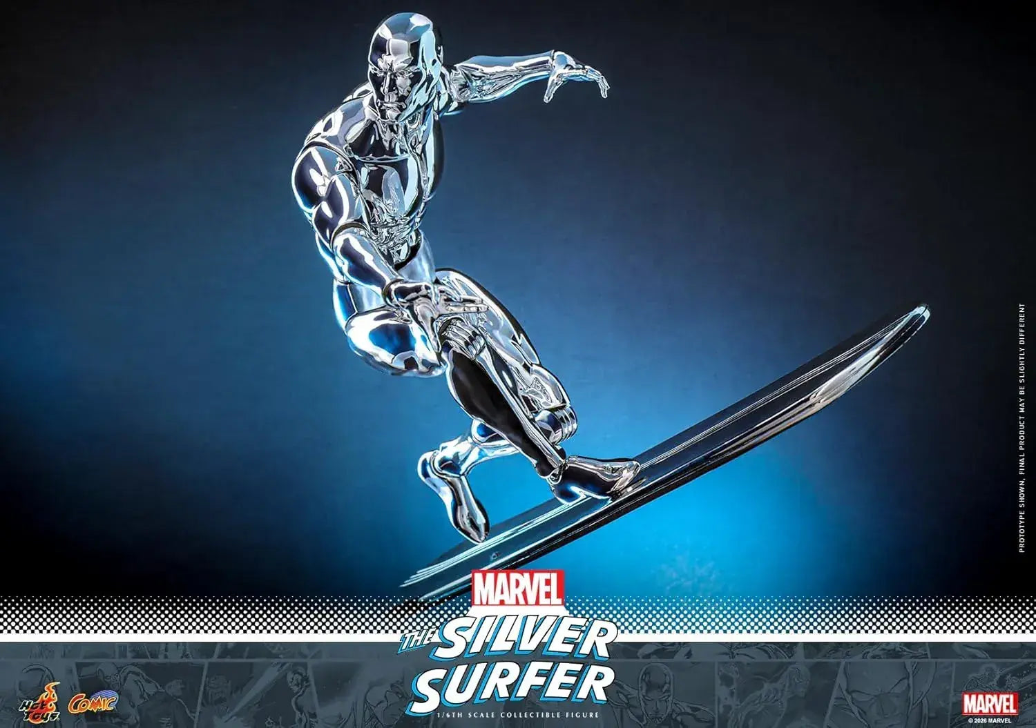 Hot Toys Silver Surfer 16 Scale Figure