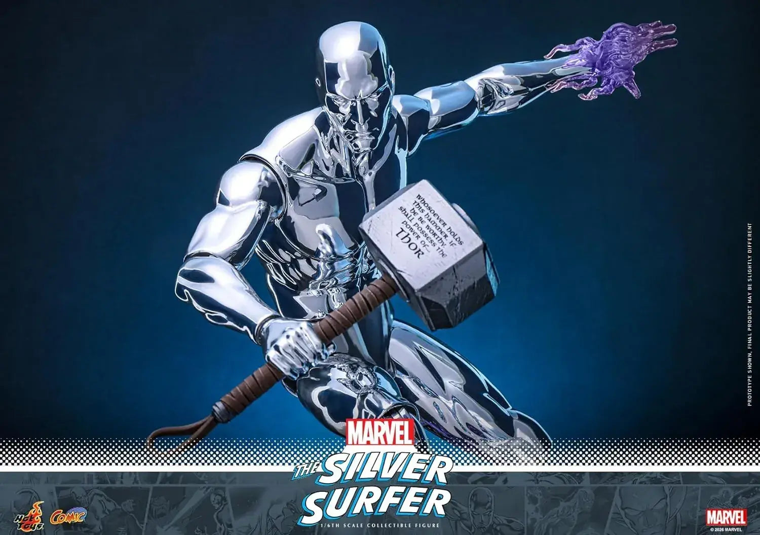 Hot Toys Silver Surfer 16 Scale Figure