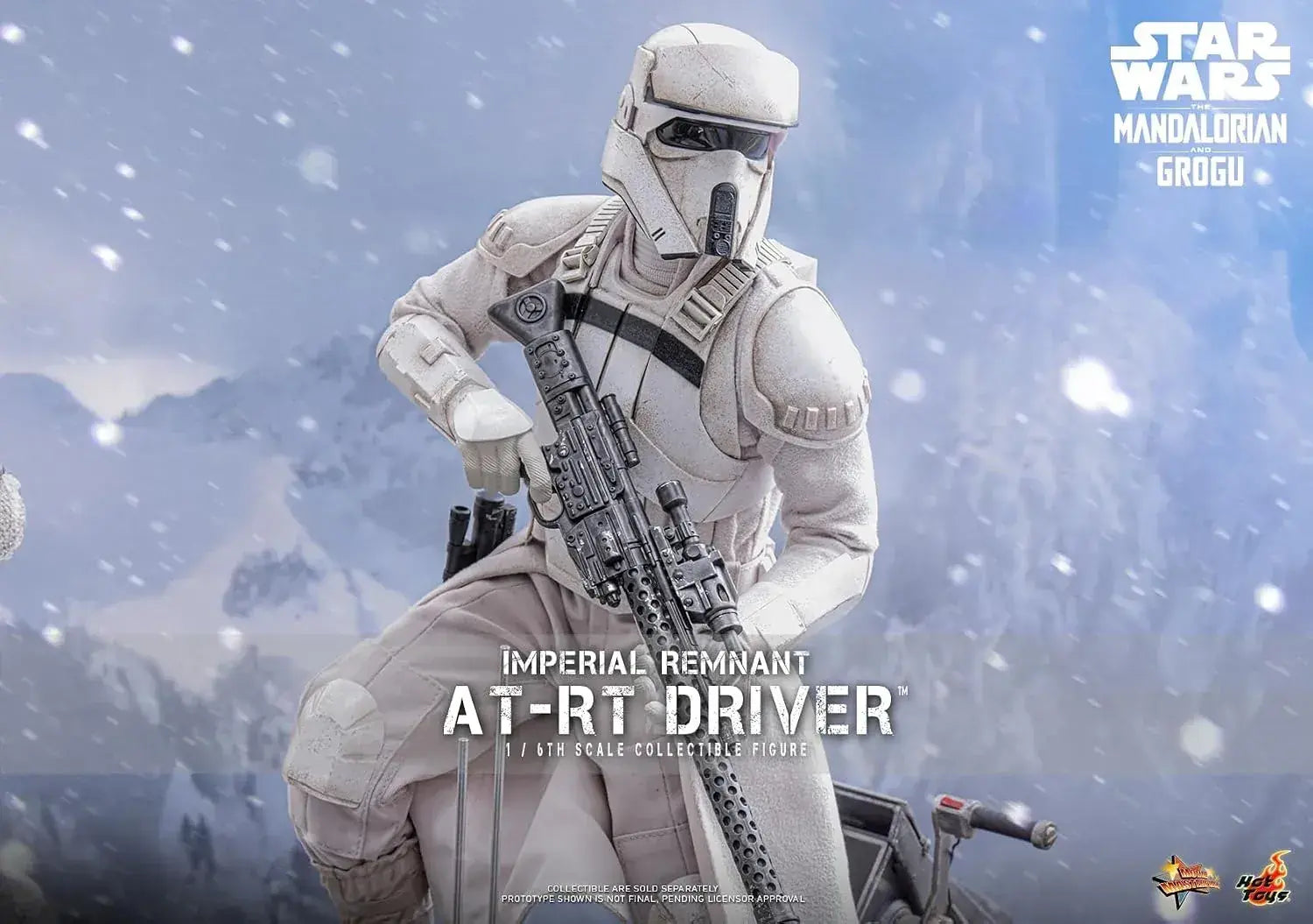 Hot Toys Star Wars Mandalorian AT RT Driver Figure