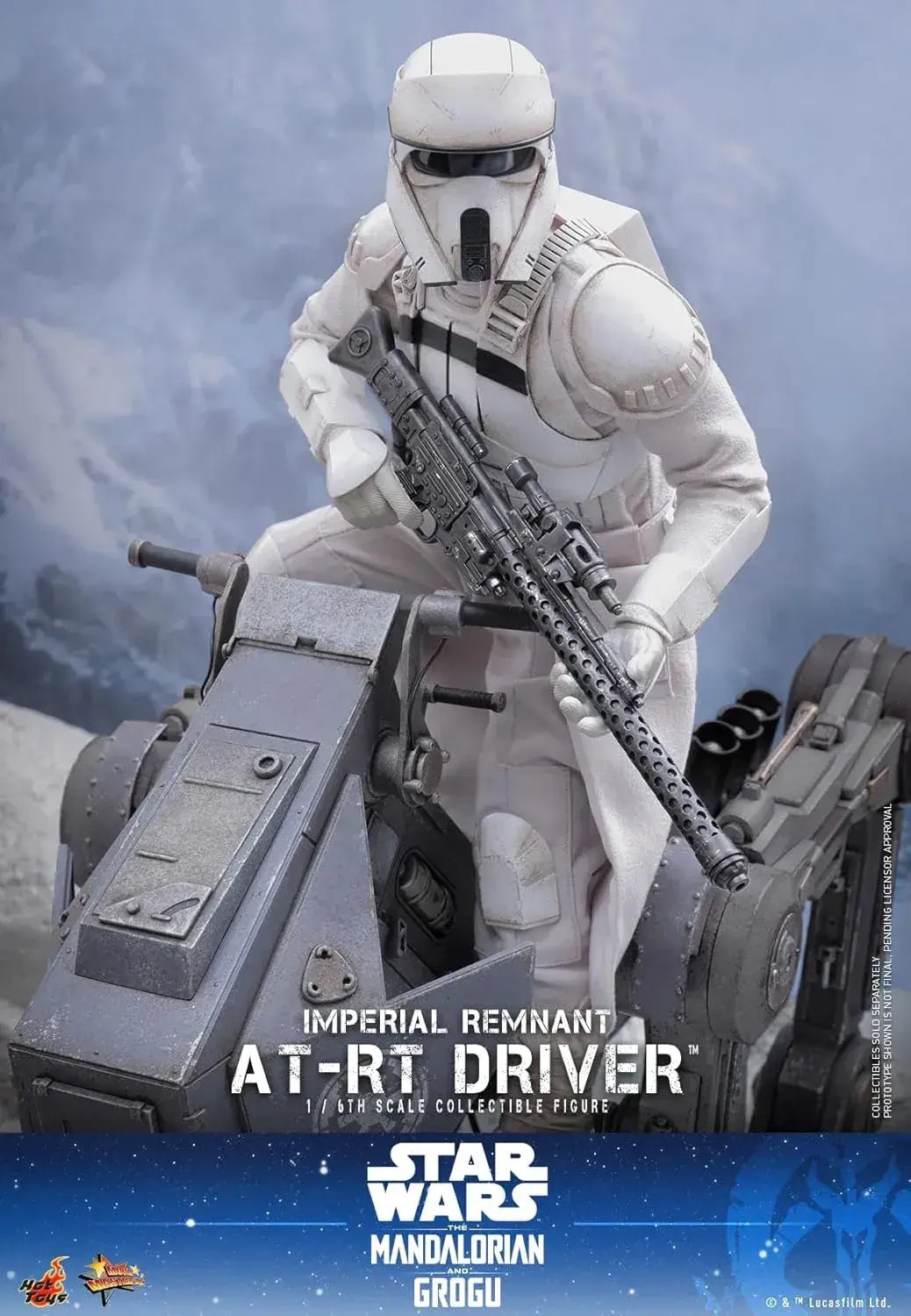 Hot Toys Star Wars Mandalorian AT RT Driver Figure