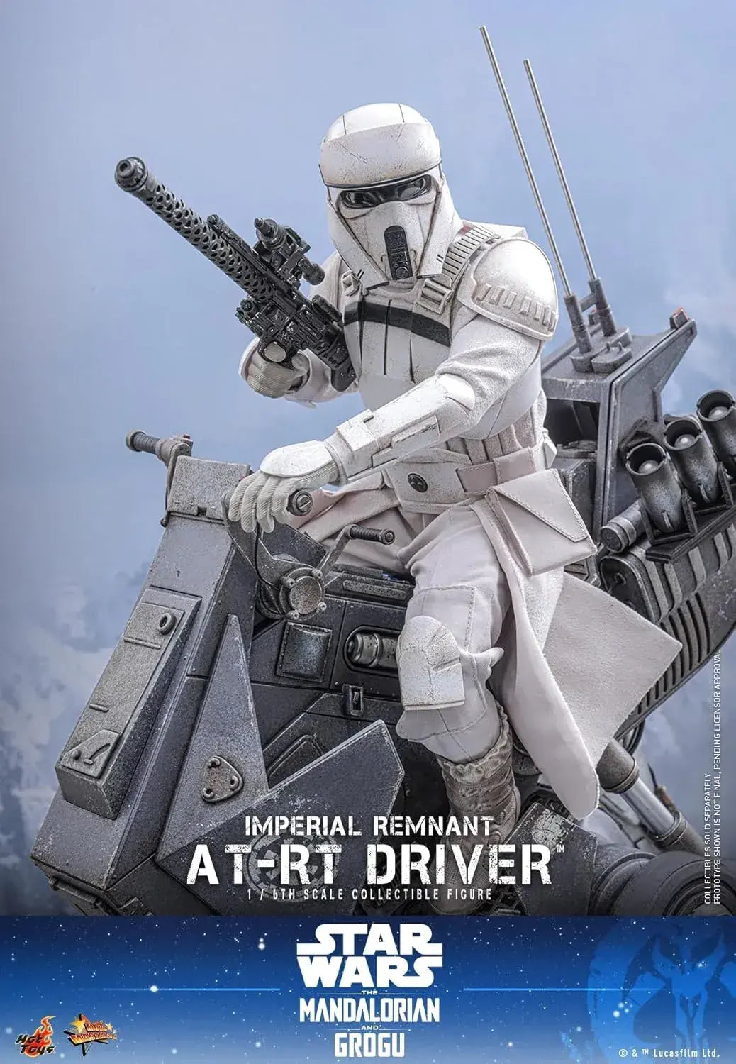 Hot Toys Star Wars Mandalorian AT RT Driver Figure