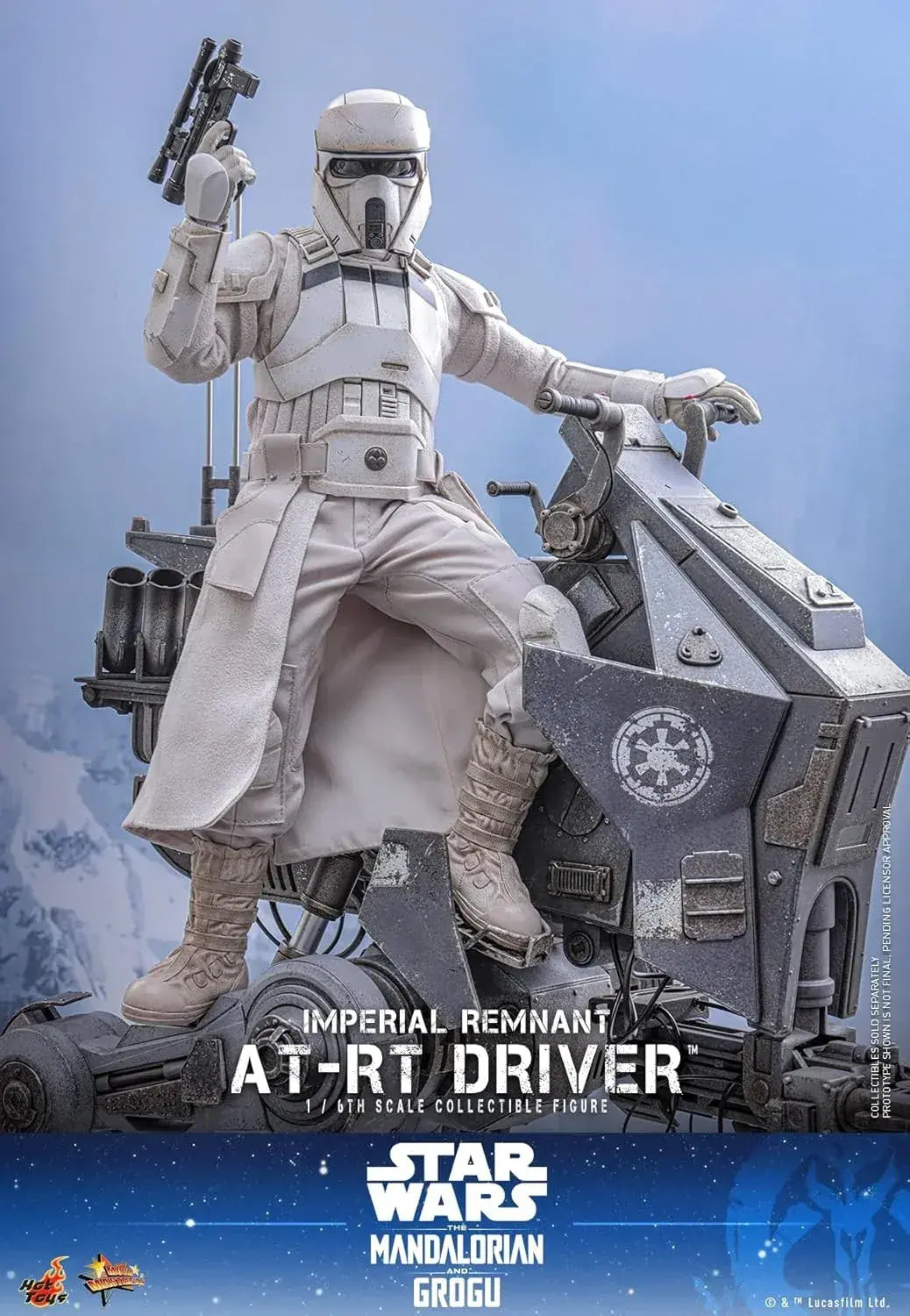 Hot Toys Star Wars Mandalorian AT RT Driver Figure