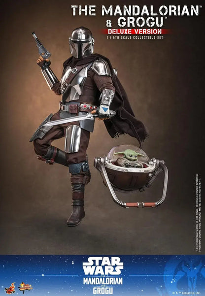 Hot Toys Star Wars Mandalorian Grogu Deluxe Figure