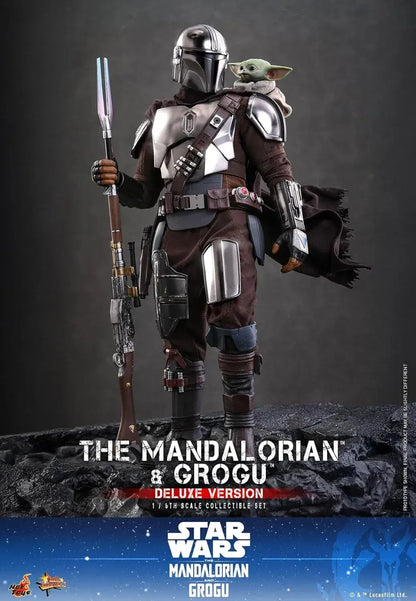 Hot Toys Star Wars Mandalorian Grogu Deluxe Figure