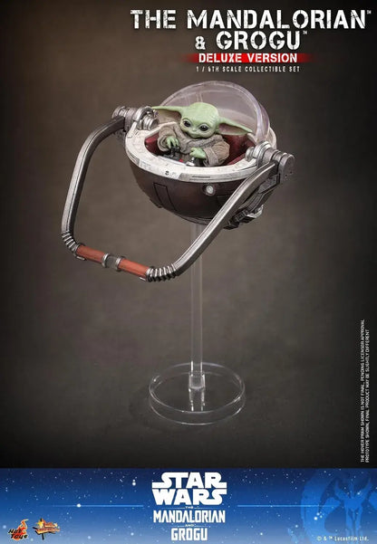 Hot Toys Star Wars Mandalorian Grogu Deluxe Figure