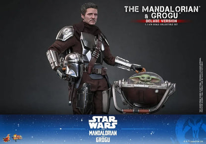 Hot Toys Star Wars Mandalorian Grogu Deluxe Figure