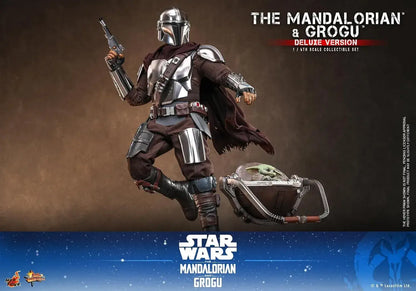 Hot Toys Star Wars Mandalorian Grogu Deluxe Figure