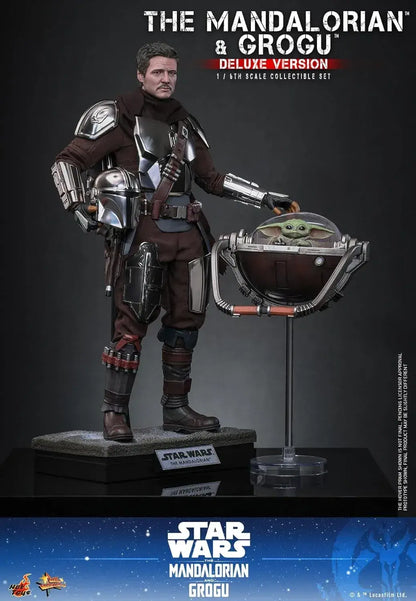 Hot Toys Star Wars Mandalorian Grogu Deluxe Figure