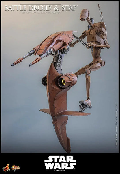 Hot Toys Star Wars Phantom Menace Battle Droid Figure