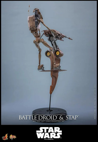Hot Toys Star Wars Phantom Menace Battle Droid Figure